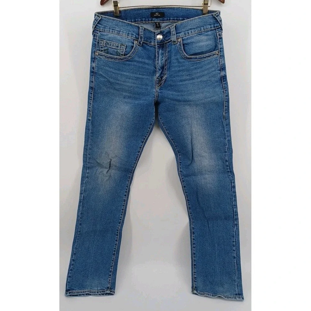 True Religion Mens Ricky BigT Relaxed Straight 36x33